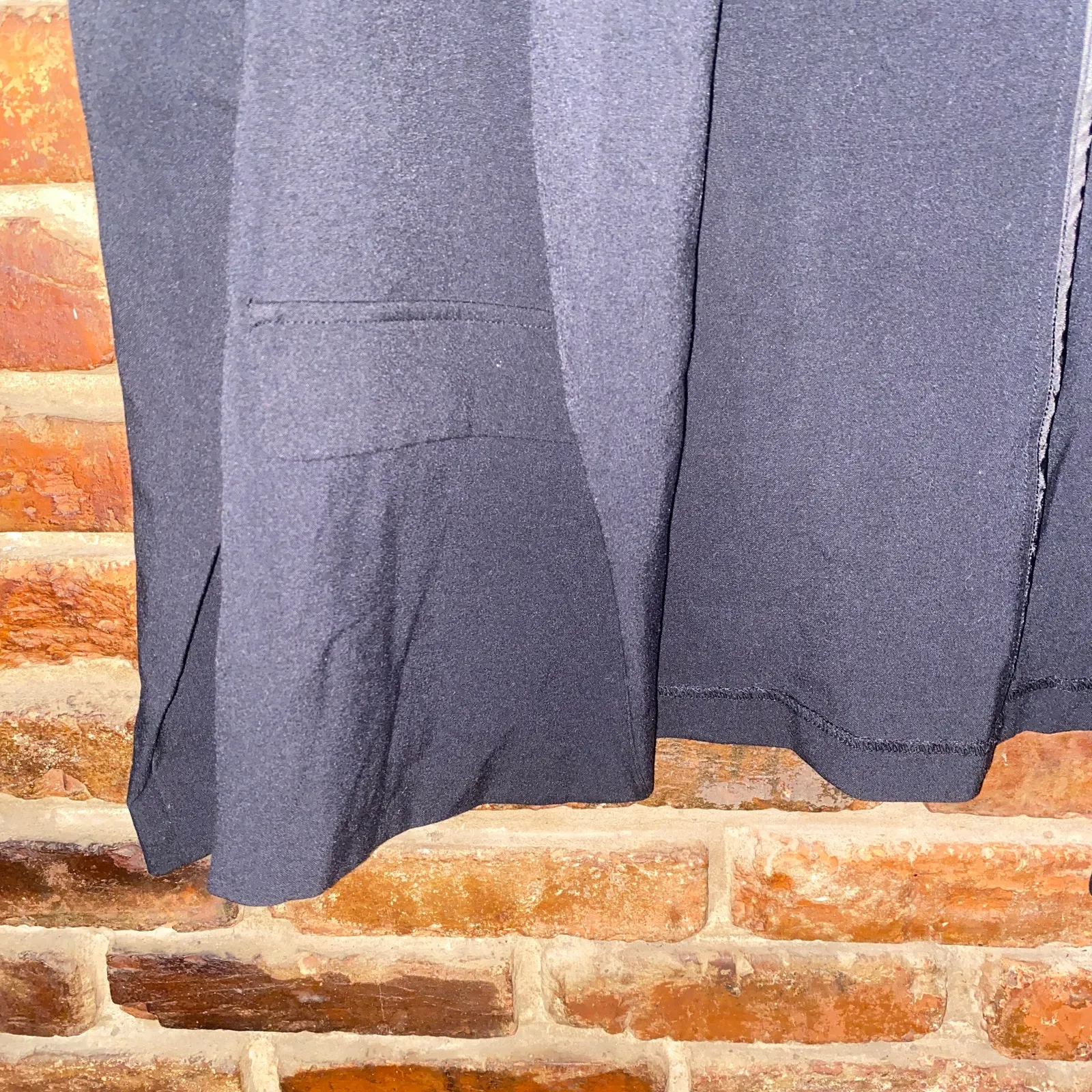 Forever 21 Black Open Front Long Sleeve Blazer Jacket Women's Size 0X - Image 3