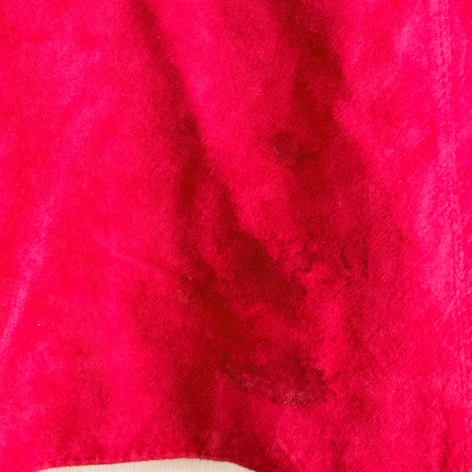 Investments Genuine Leather Suede Blazer Sz Lg Red Button Down Shacket - Image 12