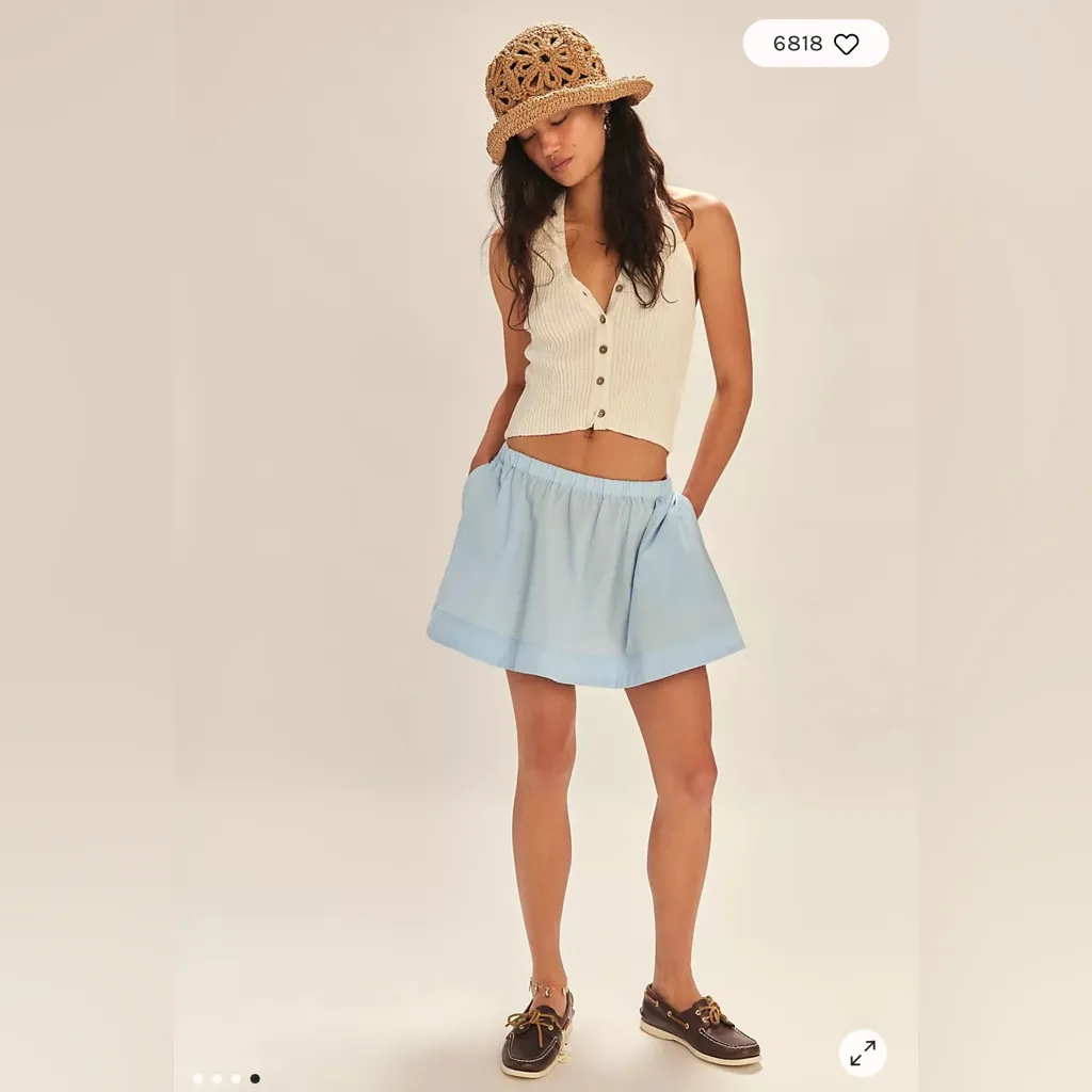 Free People Free Est Milani Set Blue Snowflake - Image 4