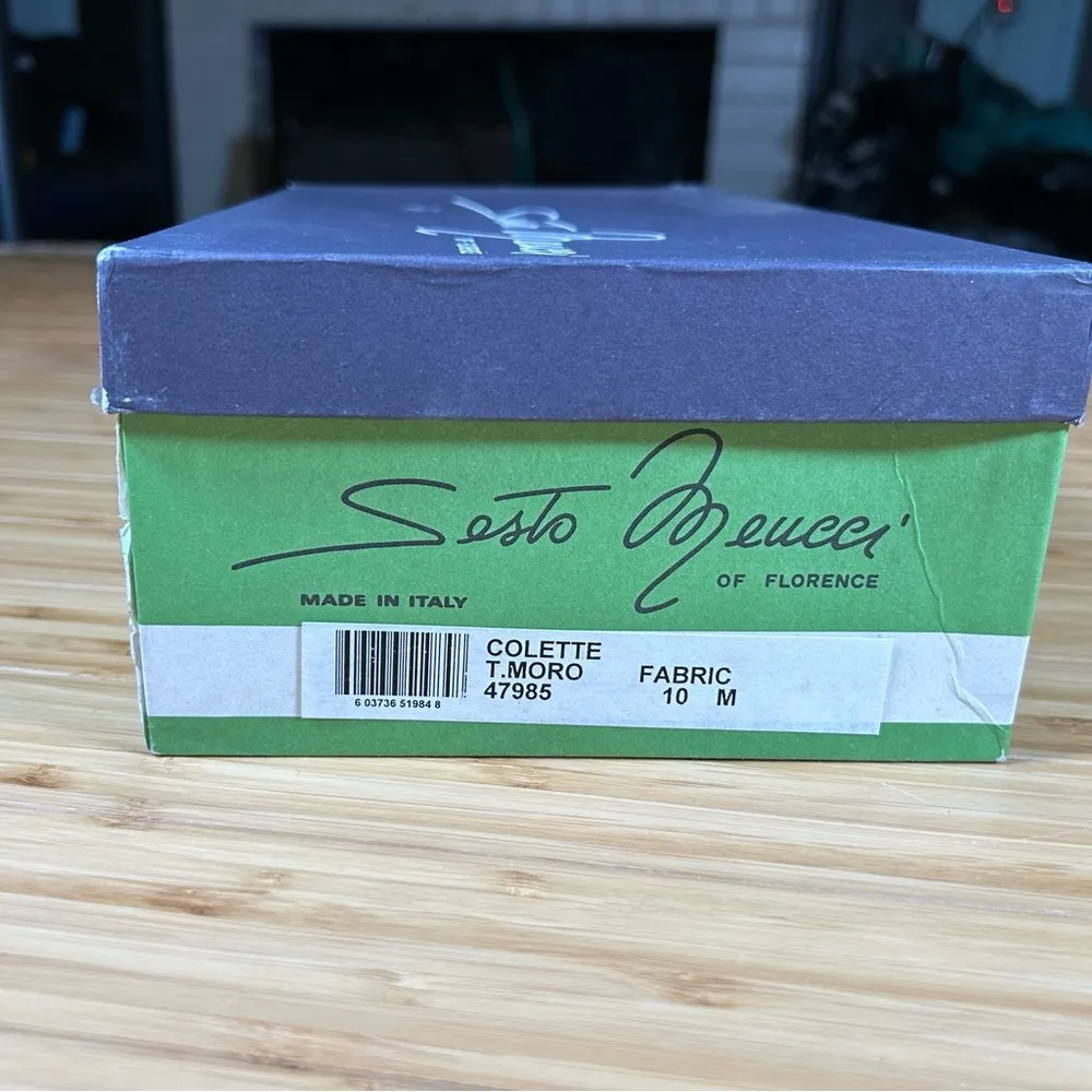 Sesto Meucci Brown Heels Size 10 Used - Image 4