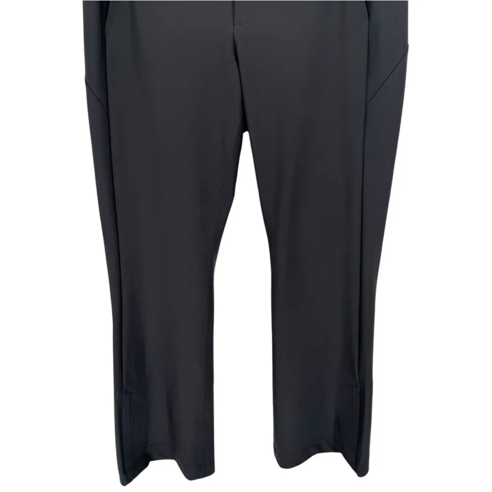 Athleta Women's Stellar Flare Trouser Pants Black Size 12 Activewear Career Work - Image 8