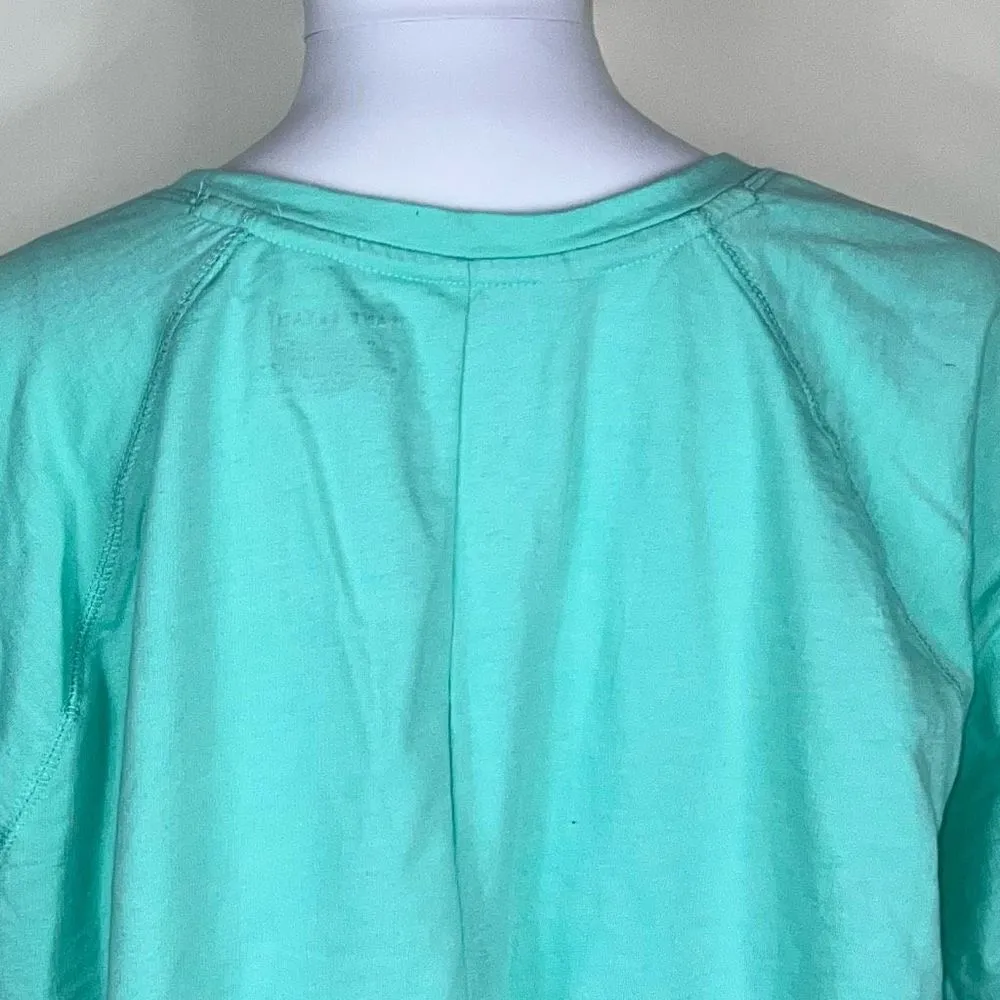 Lane Bryant Livi Activewear Poof Short Sleeve Banded Bottom Slub Shirt (18/20) - Image 9