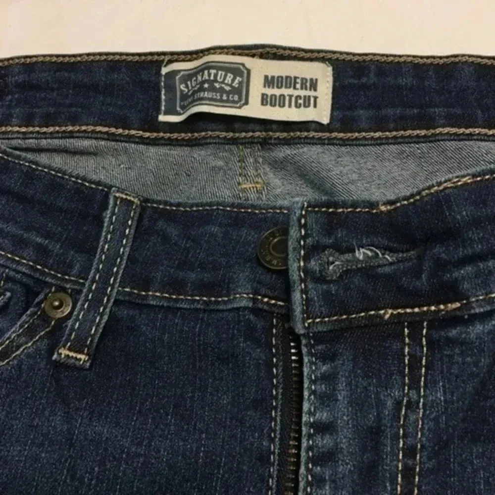 signature levi Strauss &co jeans Blue Size 10 - Image 9