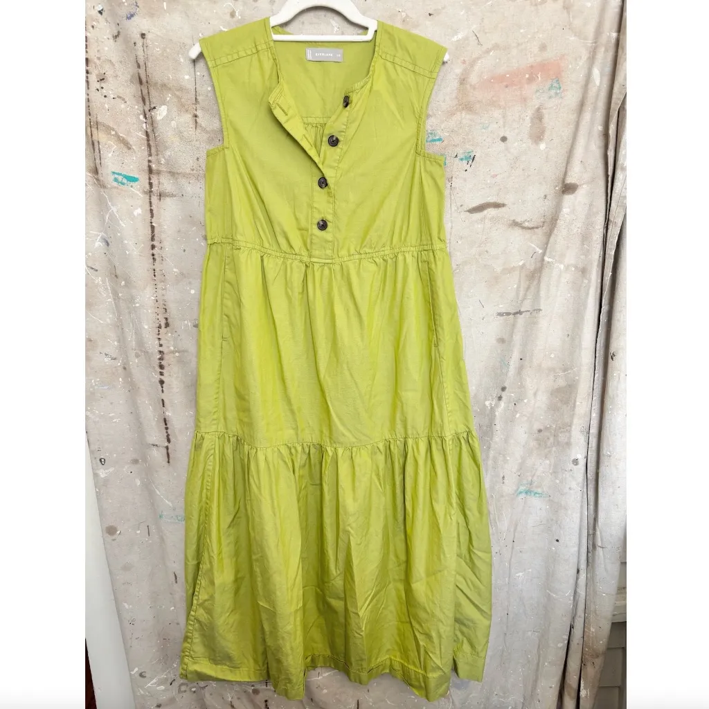 Everlane the Tiered Midi Dress - Image 2