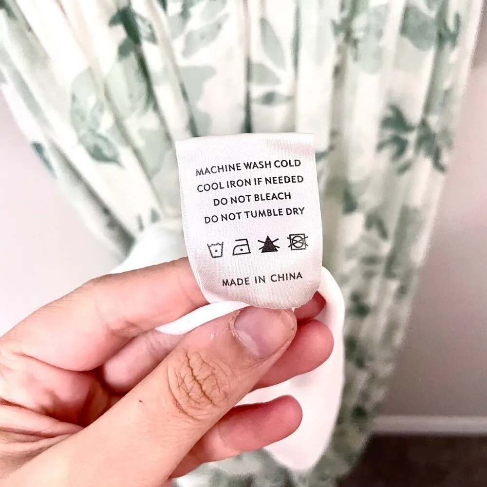 Baltic Born Kia Kimono Short Sleeve  Maxi Dress Sage Floral Size XS - Image 9