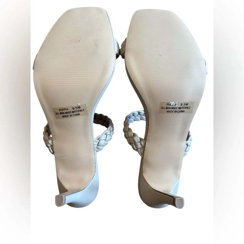 Cushionaire Pippa Braided Dress Sandal Nude Women’s Size 9.5 NIB - Image 6