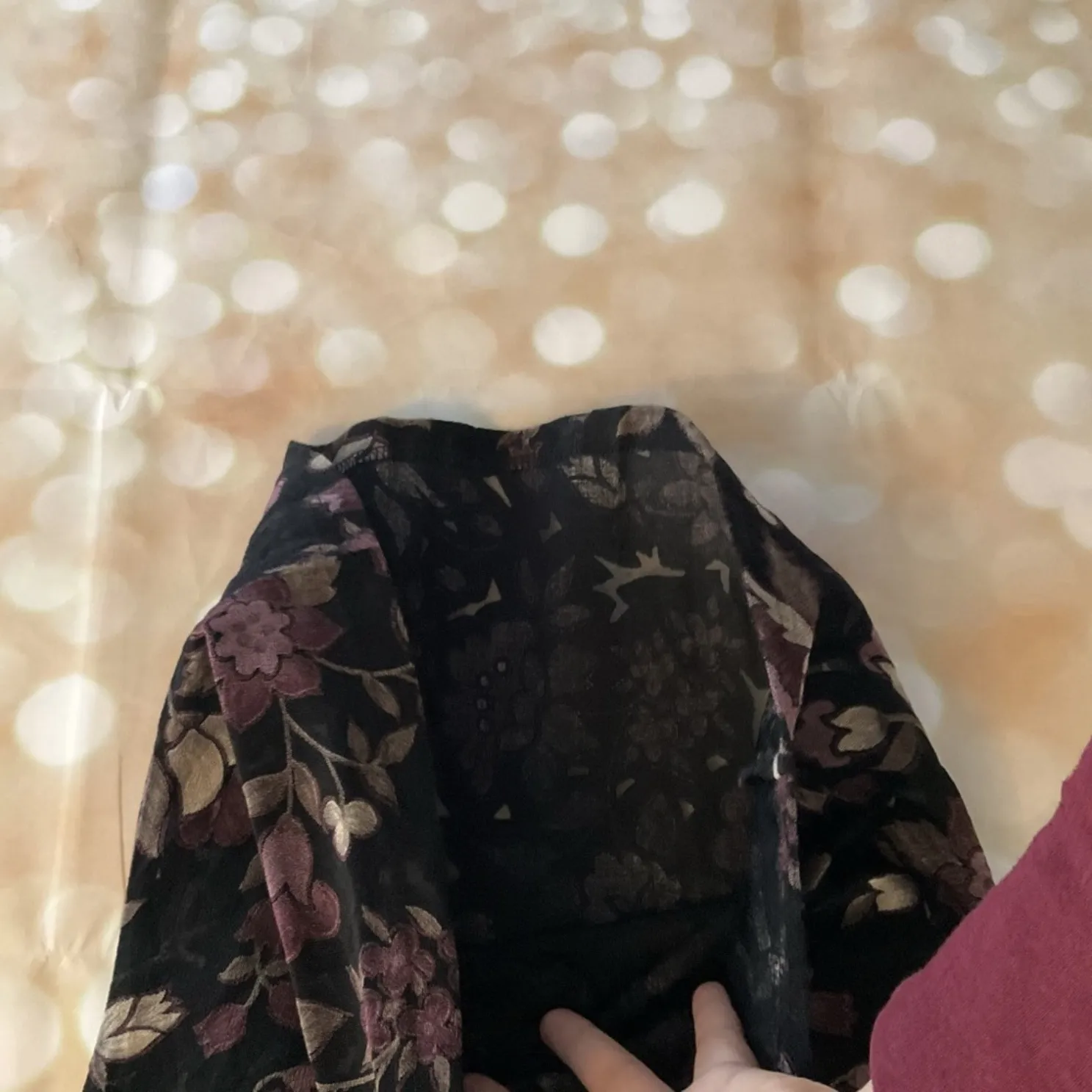 Vintage Susan Lawrence Floral Blouse - Image 6