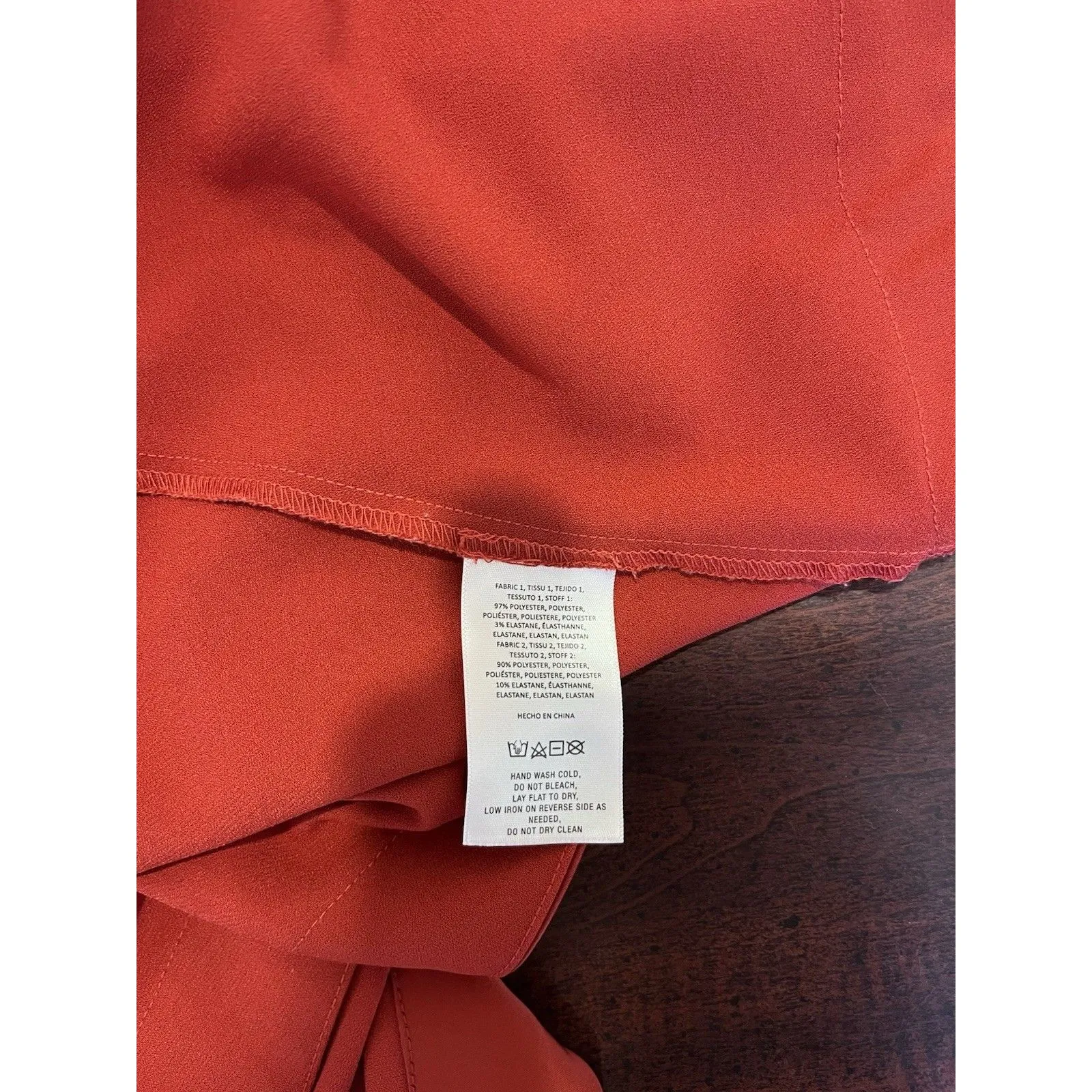 Anthropologie Mare Mare ruffle wrap midi skirt Size Large Red - Image 11
