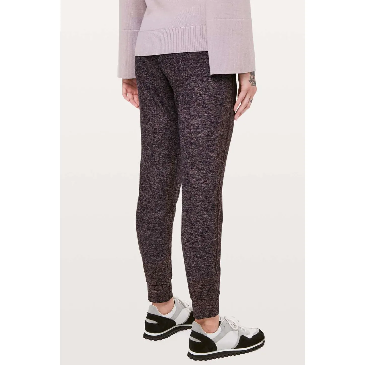 Lululemon Ready To Rulu Pant Heathered Spanish Rose Black Womens Size 4 - Image 2