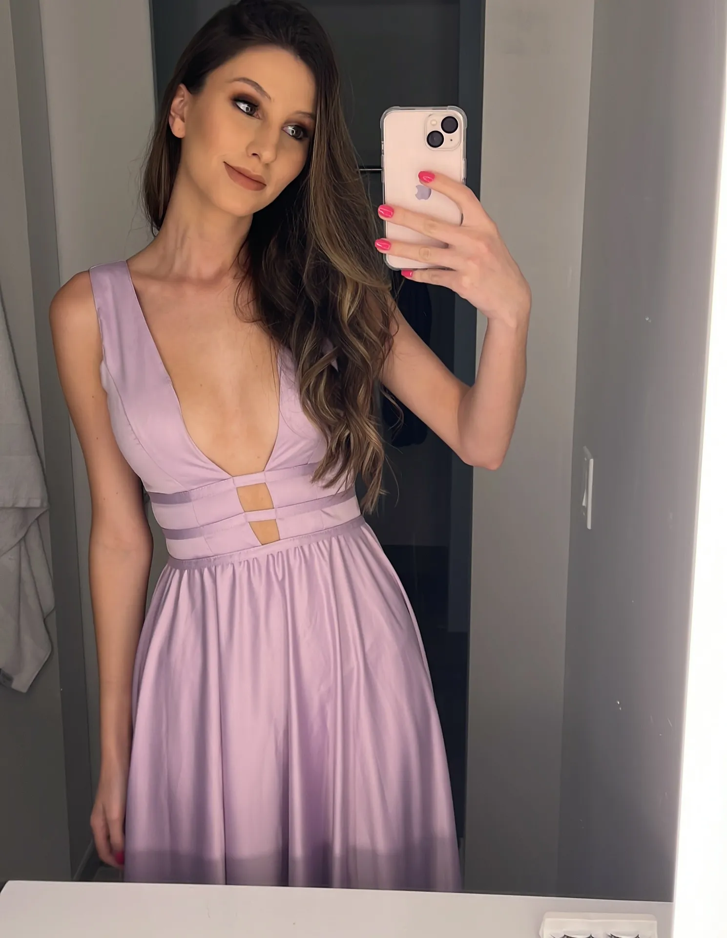 Prom Dress Purple - Image 2