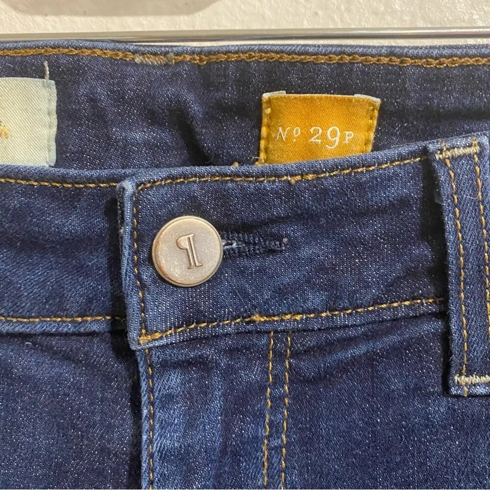 Pilcro & The Letterpress Mid Rise Stretch Jeans Sz 29P - Image 6