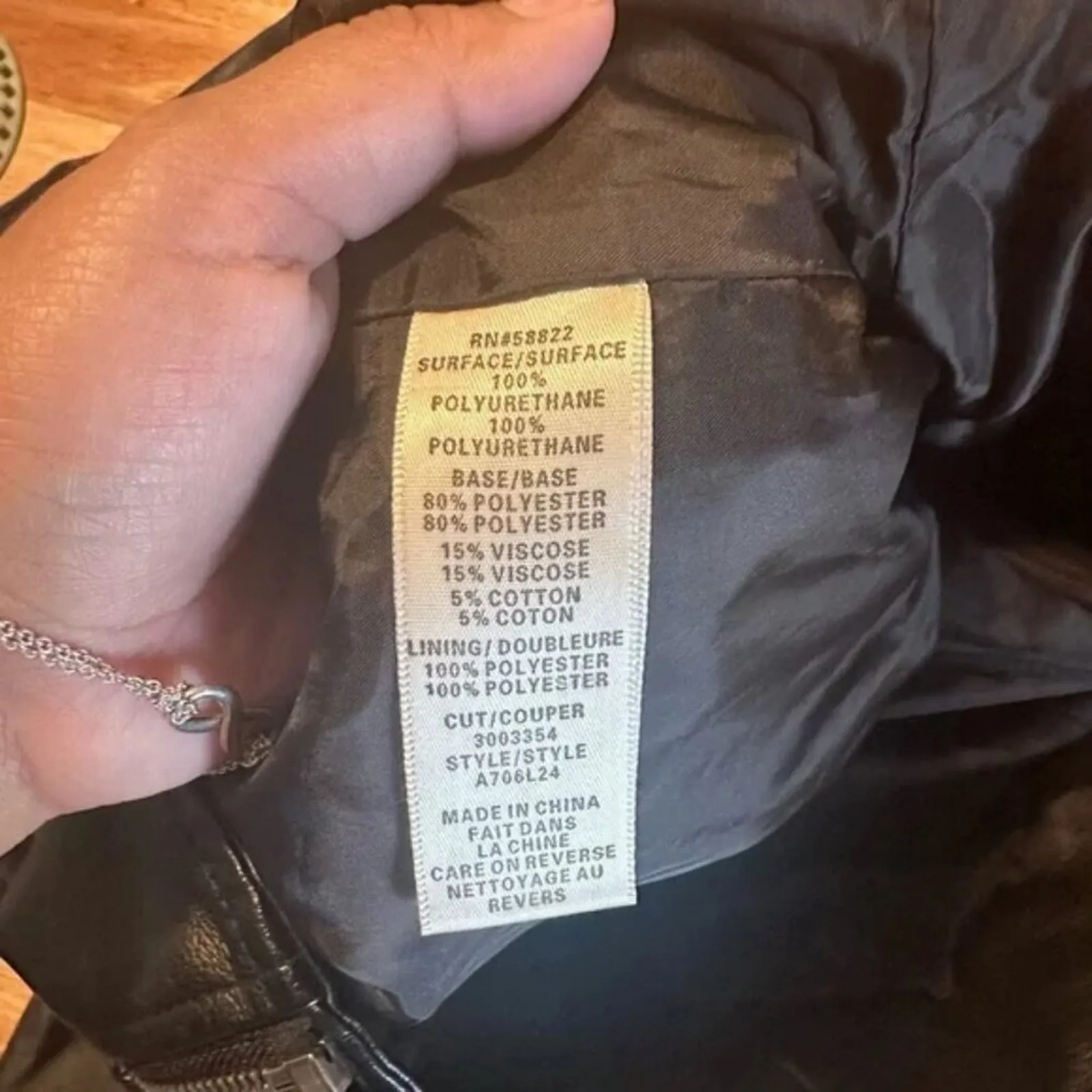 Max Studio Faux Leather Biker Jacket | Classic Moto Style - Image 7