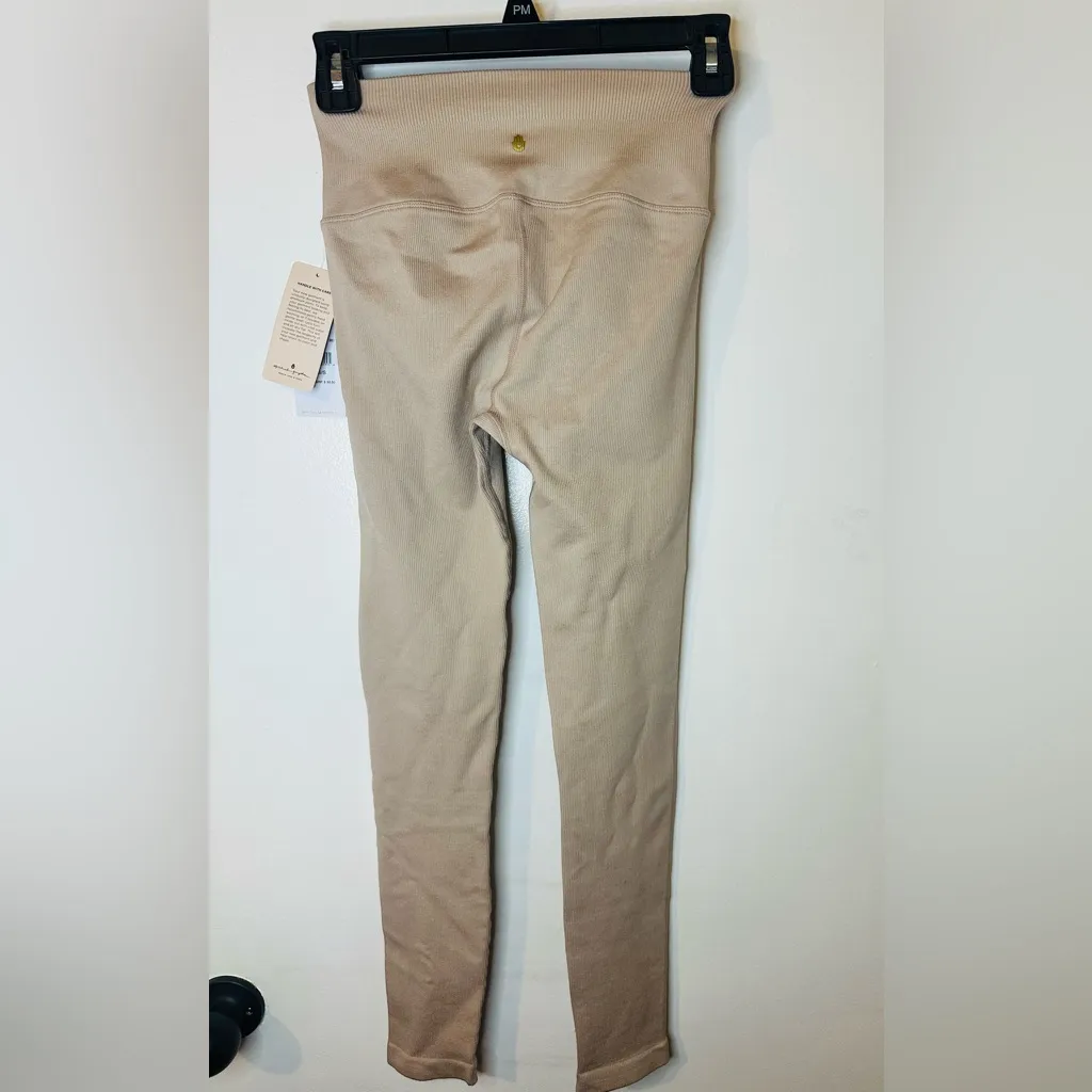 Spiritual Gangster Love Sculpt Ribbed Leggings in Nude  Size XS/S NWT Msrp $98 - Image 10