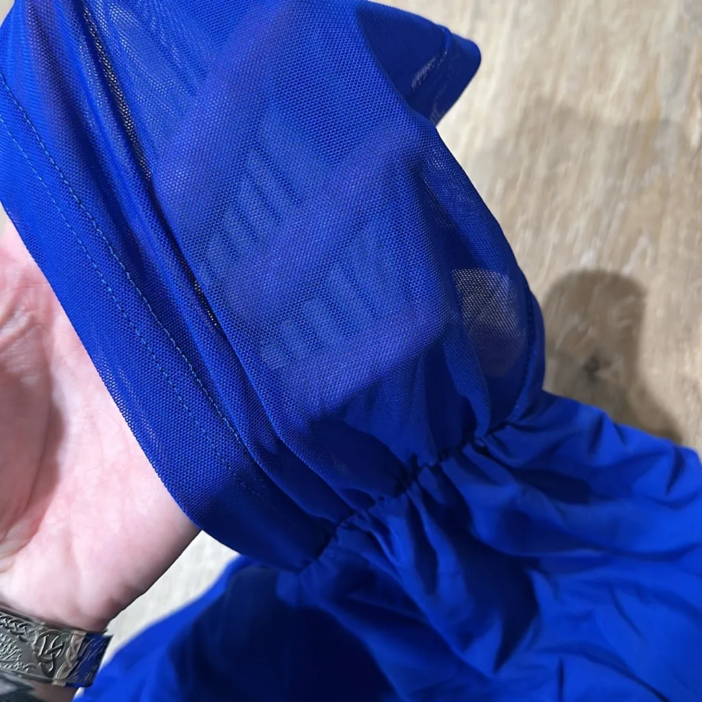 NWT women's XXL royal blue bodycon cocktail midi dress - Image 2