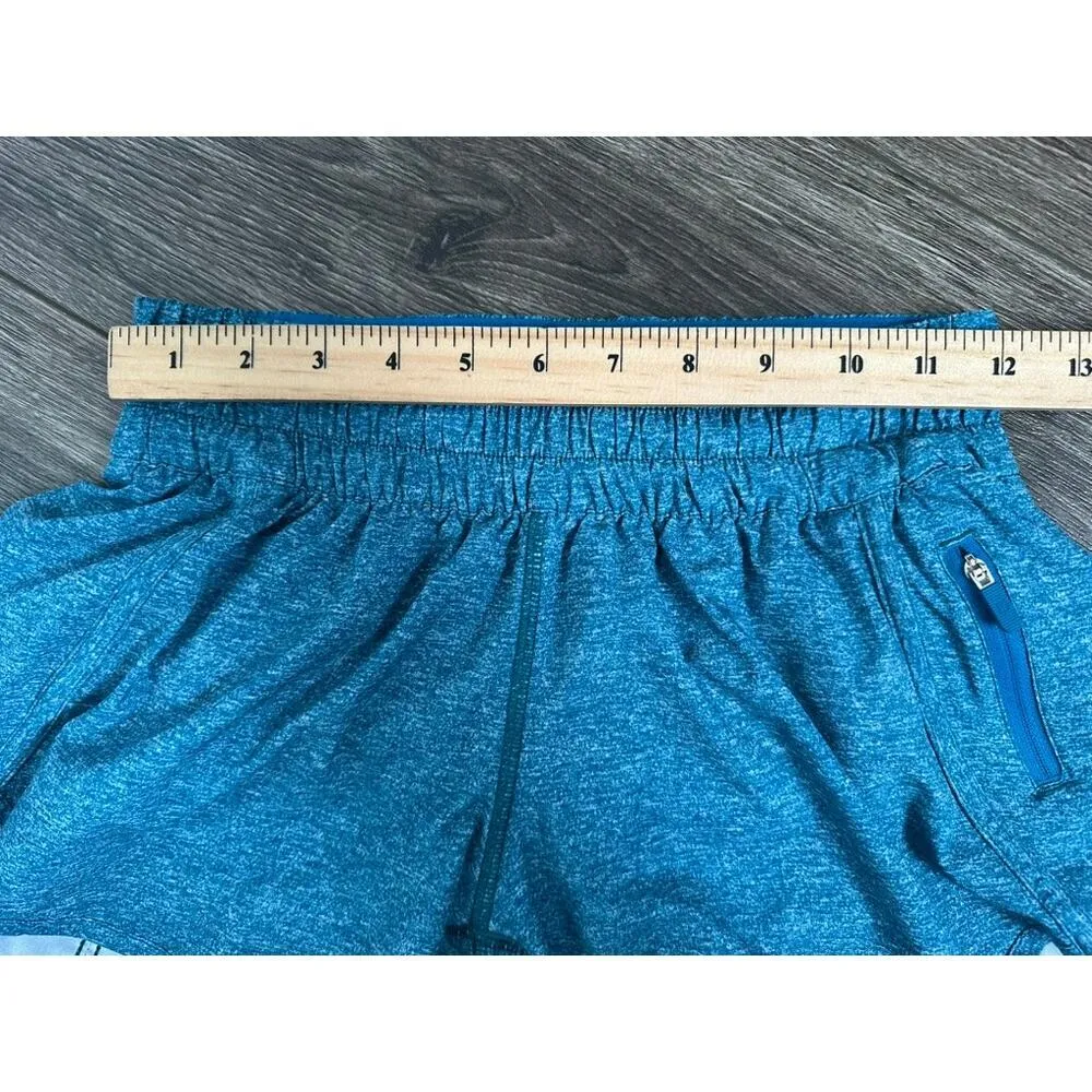 Lululemon Tracker Short V *4" Heather Lux Multi Hawaiian Blue - Image 3