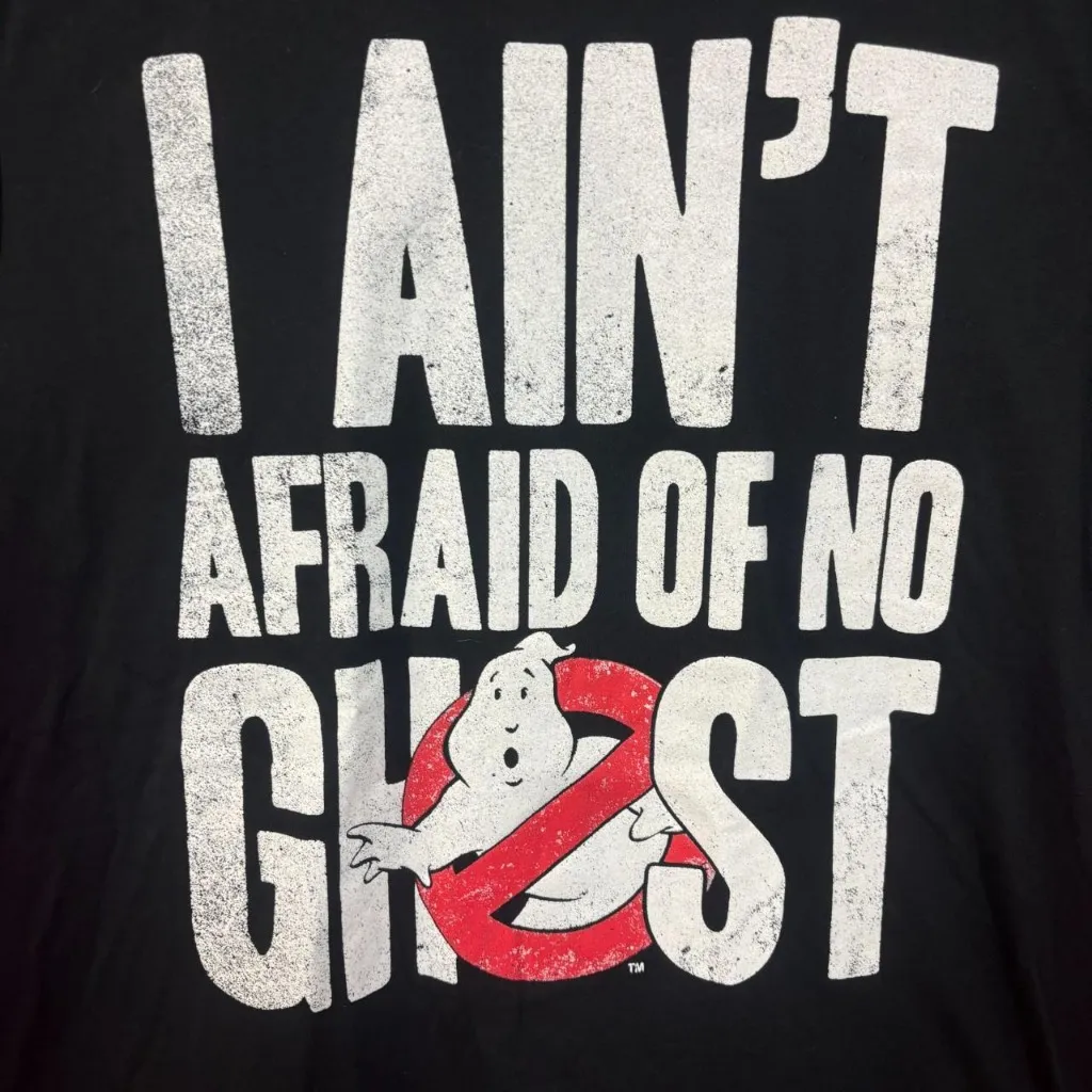Ghostbusters I ain’t afraid of no ghost Movie Promo Tshirt size 1XLT - Image 2