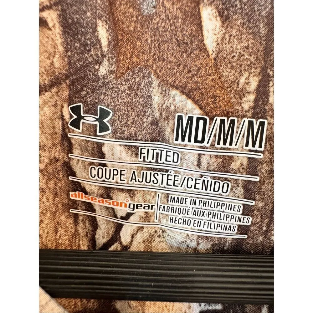 Under Armour NWOT Realtree Camo Pocket Logo Button Down Size Medium - Image 4