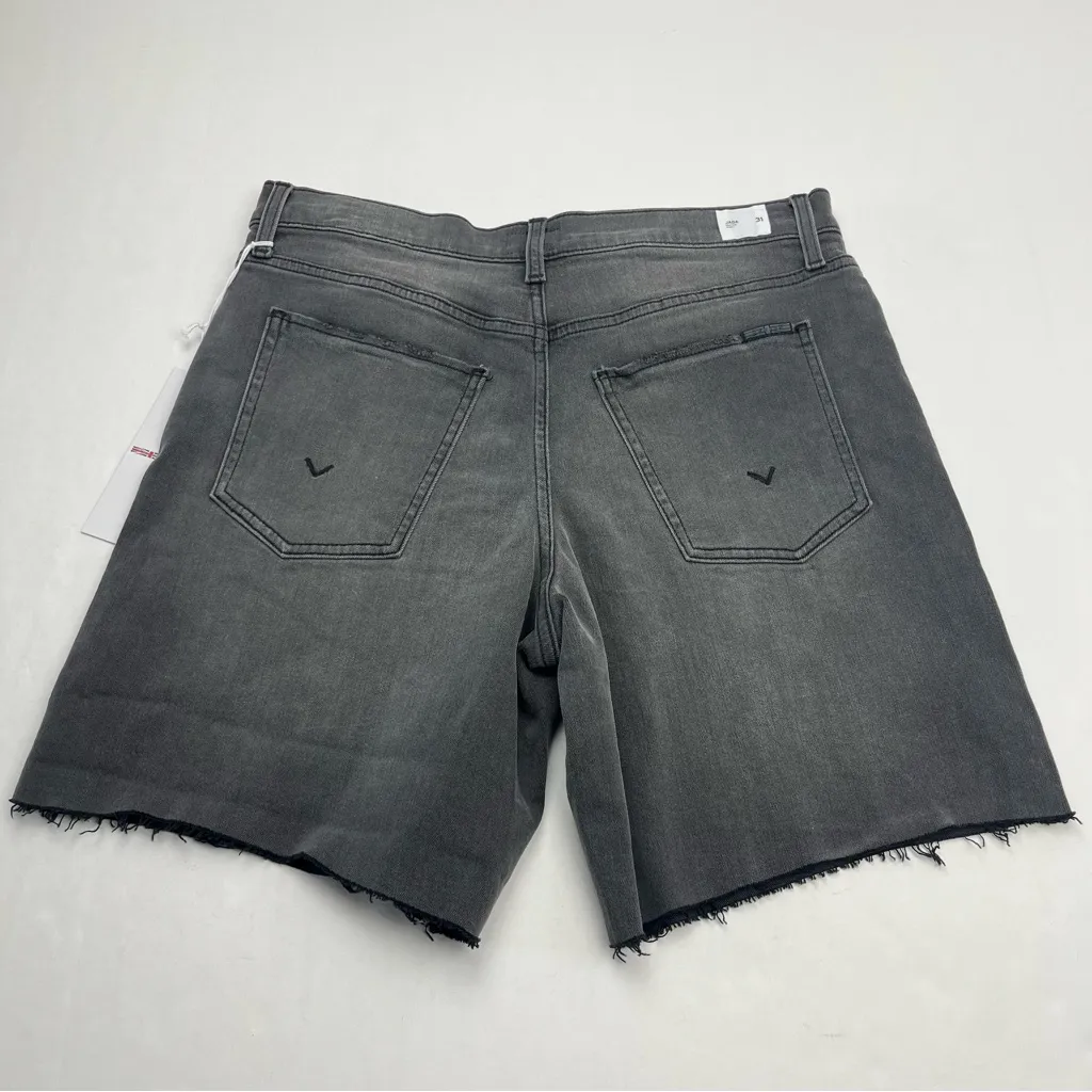 Hudson Jada Passage High Rise Short Womens‎ Size 31 Faded Black Denim Jean NEW - Image 12