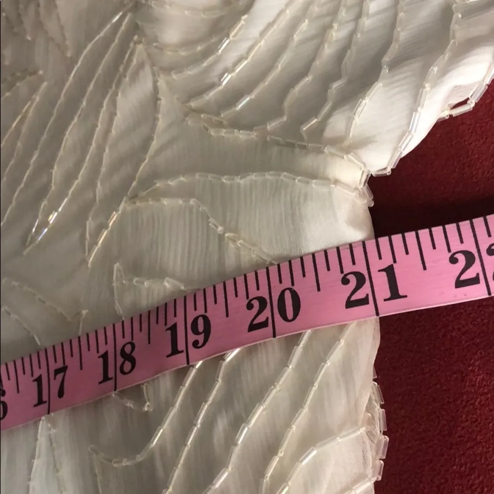 Vintage Brilliante By J.A beaded and pearl Blazer White Size undefined - Image 7