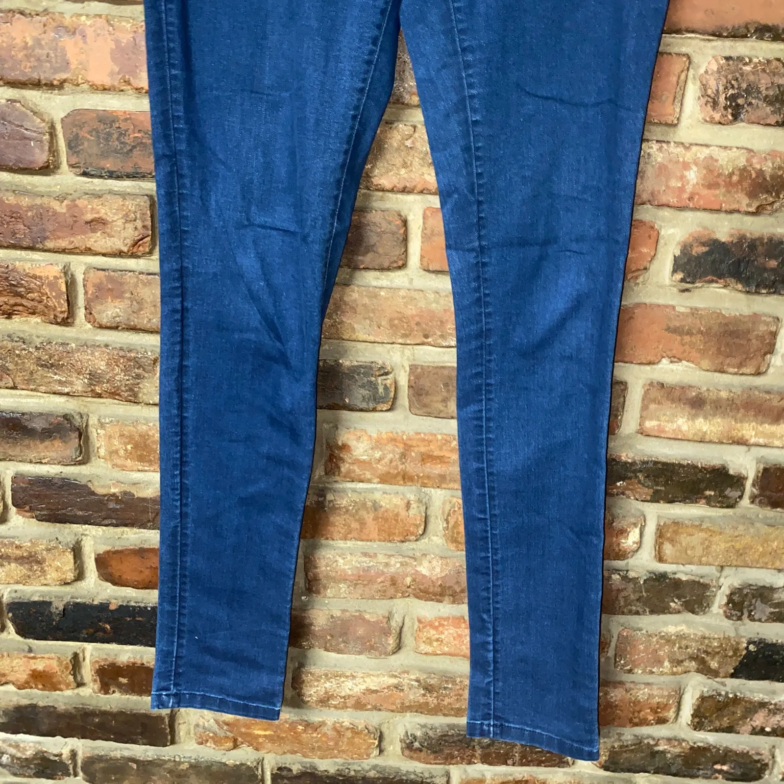 Mossimo Dark Wash Blue Denim Skinny Side - Image 3