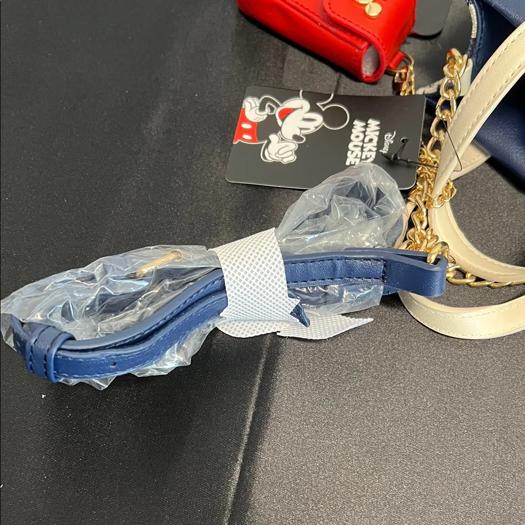 Disney | Mickey Mouse Mini Tote w/ Crossbody & Lip/Chapstick Holder - Image 10