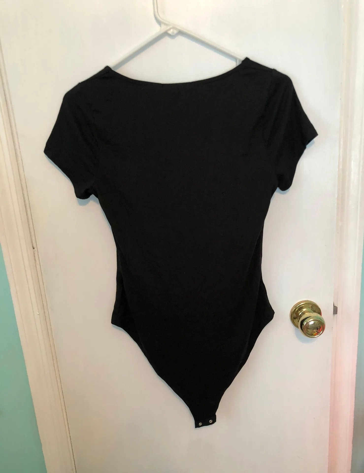 Black Bodysuit Size M - Image 2
