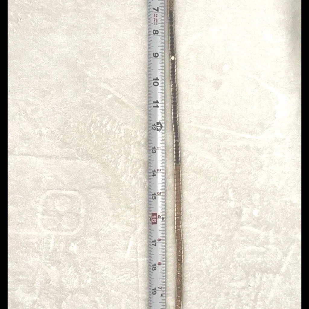 Victoria Emerson Gold and Brown Wrap Bracelet - Image 4