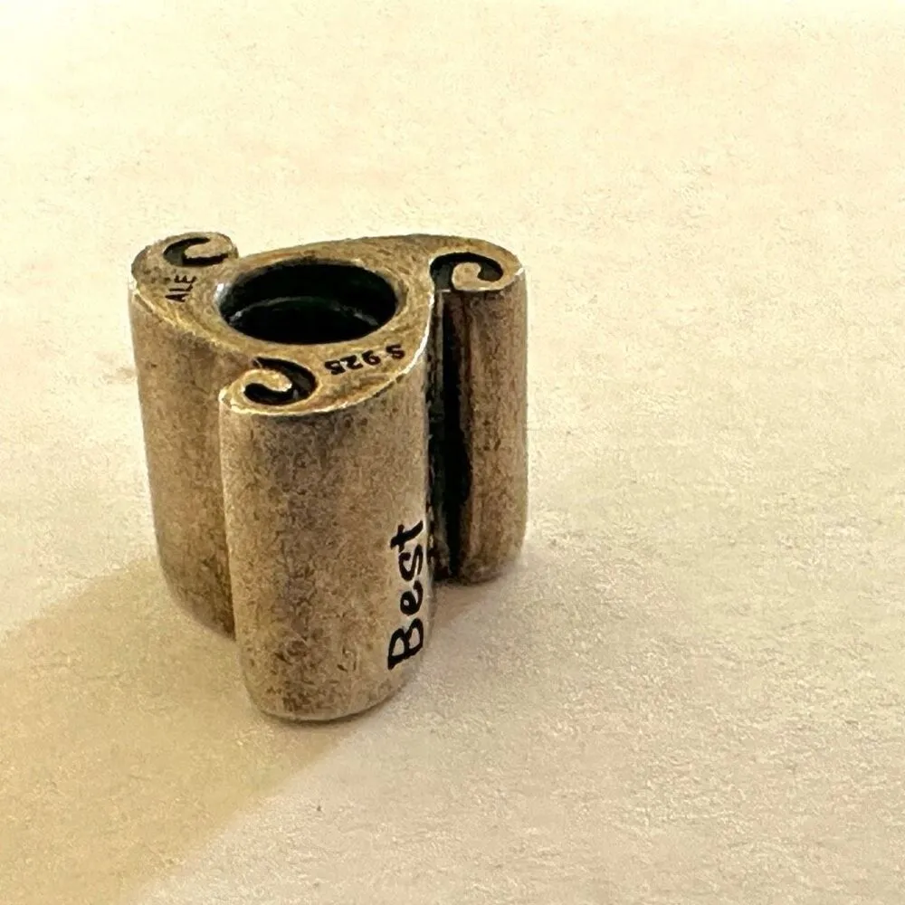 Pandora best friends sterling silver charm - Image 3