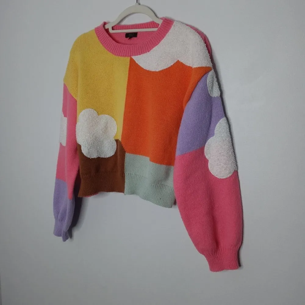 Debut color block sweater size M/L - Image 2