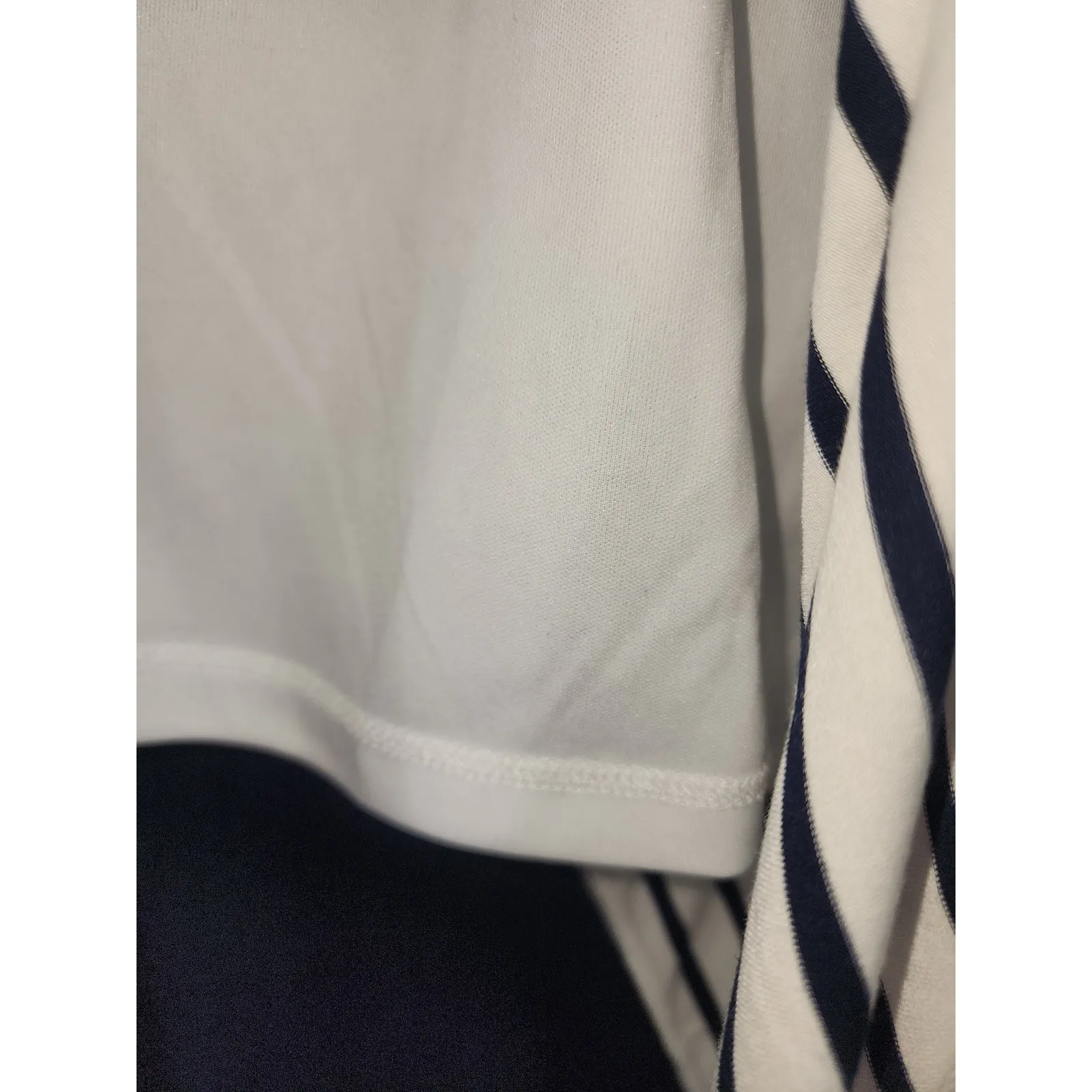 Soft Surroundings Vela Infinity Striped Maxi Dress Navy/White NWT Petite S - Image 8