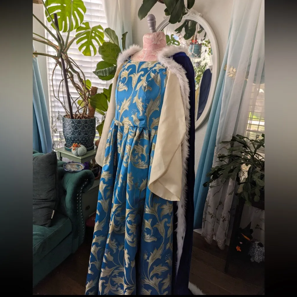 Handmade Russian court dress - Image 6