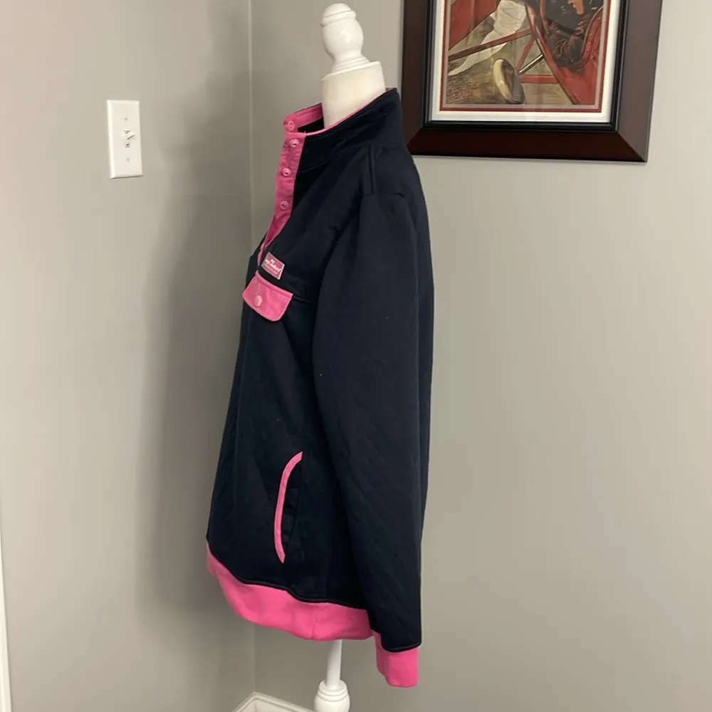 SIMPLY SOUTHERN Quilted Quarter Snap Pullover Cute Fall Winter Preppy Beach Dorm - Image 3