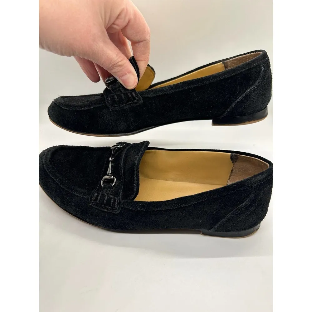 Franco Sarto Black Womens Loafers Size 6 Classic Preppy - Image 5