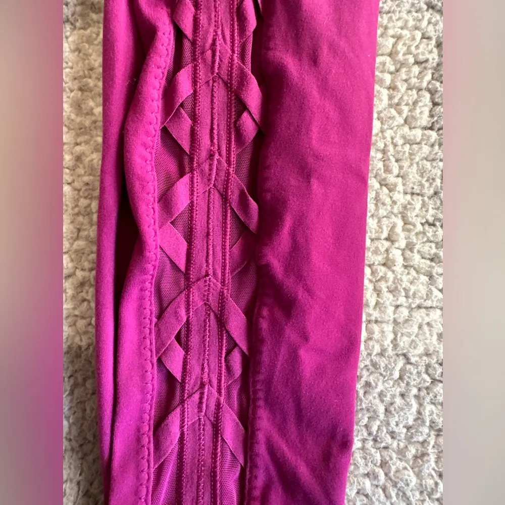 Lululemon High Times Pant (Rhythm) Leggings in Color Chilled Grape Size 2 - Image 7