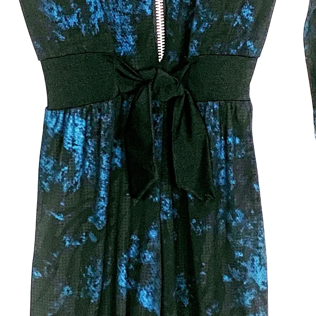 Mock Turtleneck Mottled Urban Dance Jumpsuit XS Hip Hop Jazz Competition Perform - Image 7