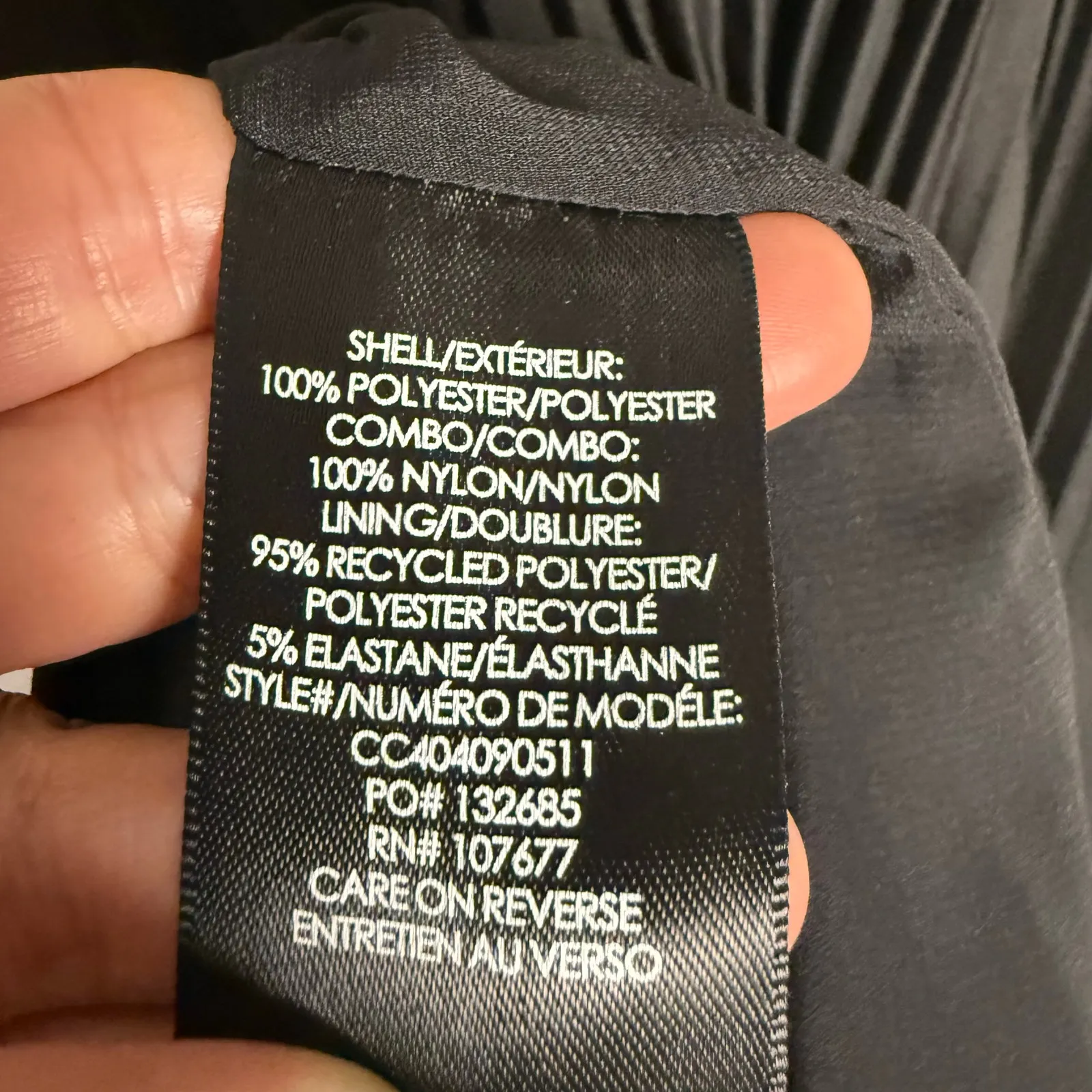 Alice + Olivia Hannah Black Halter V-Neck Pleated Lace Sash Neck Maxi Dress 14 - Image 13