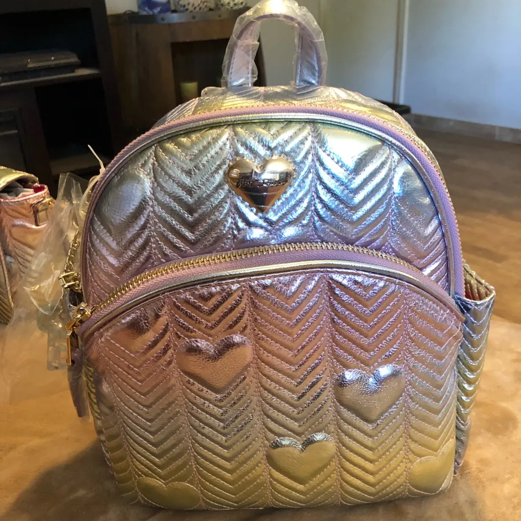 Betsey Johnson rainbow connection backpack. New. - Image 2