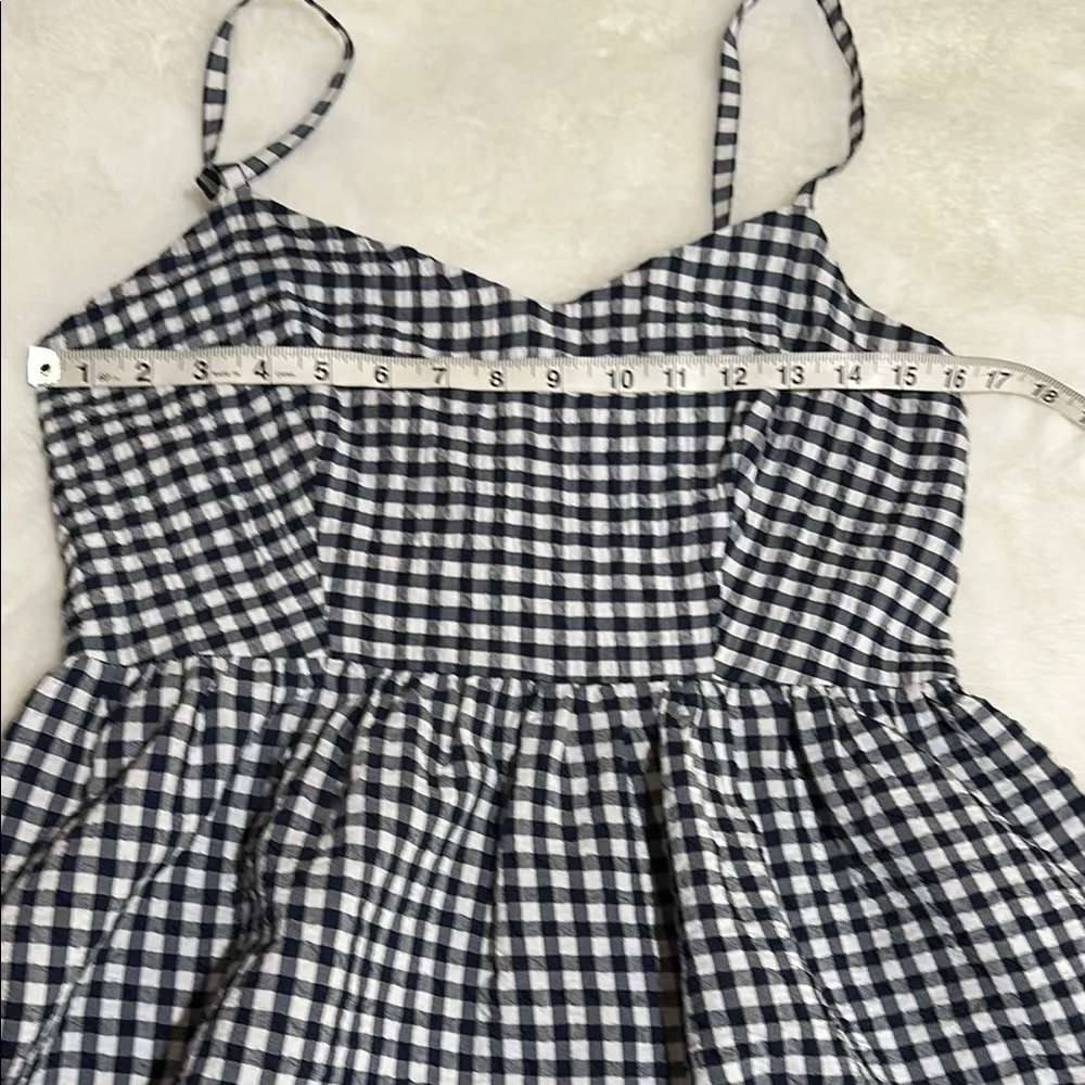 Draper James size 6 Blue and White Gingham Dress - Image 9