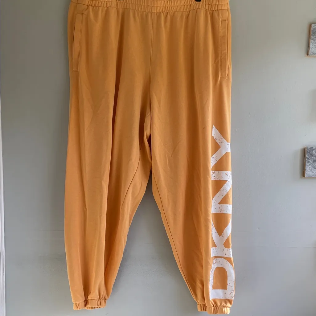 DKNY Tangerine Sweatpants - Image 3