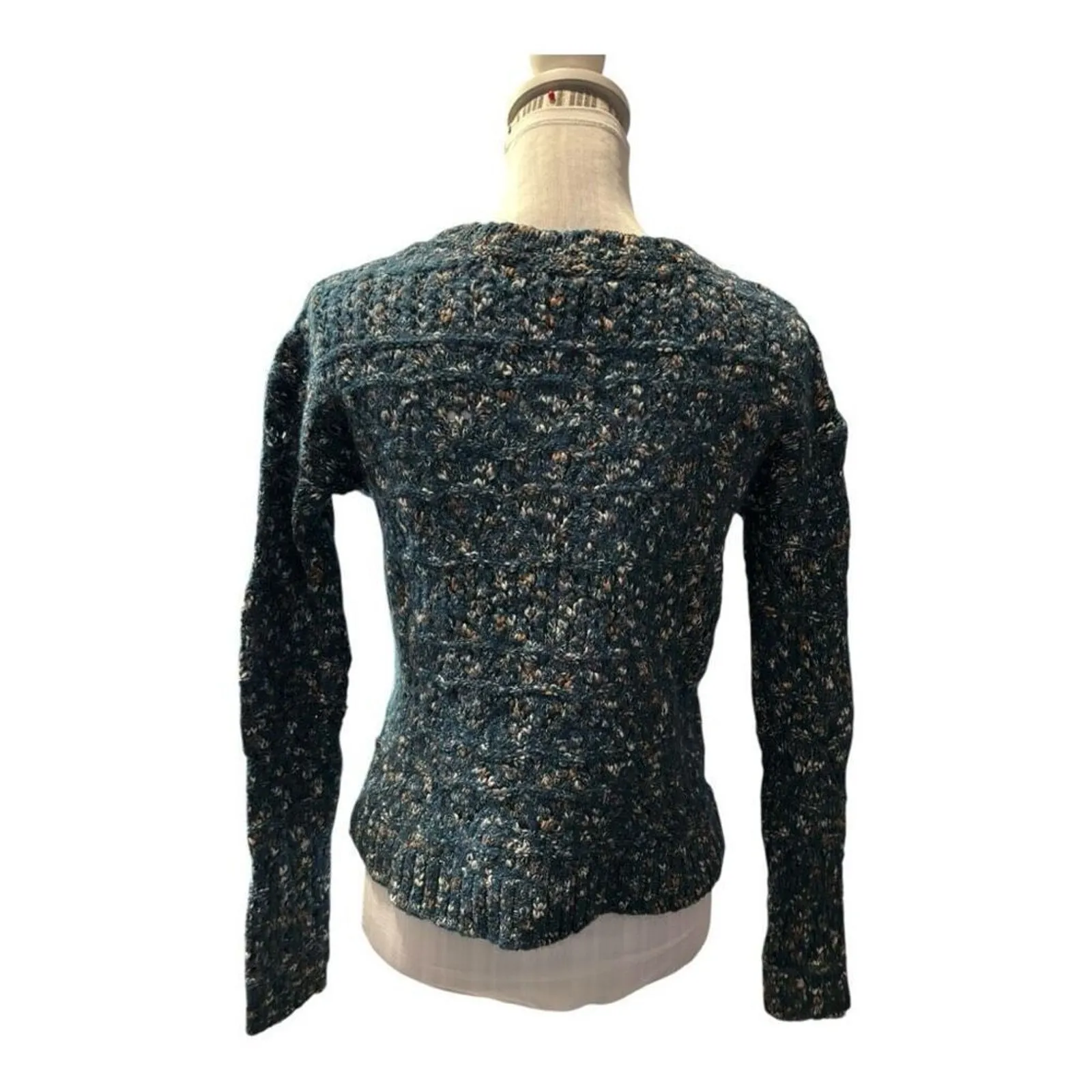 Hinge  Teal Sweater Size S - Image 2