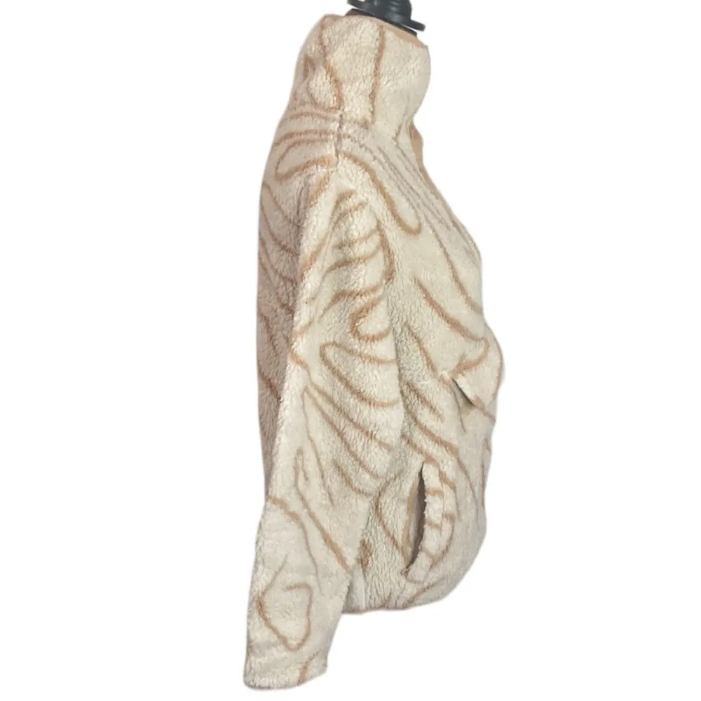 Billabong  Adventure Division Switchback Mock Fleece Pullover snap button size S - Image 4