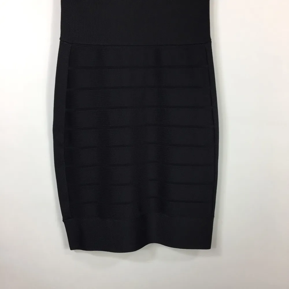French Connection Bandage Bodycon Dress Black 0 - Image 10