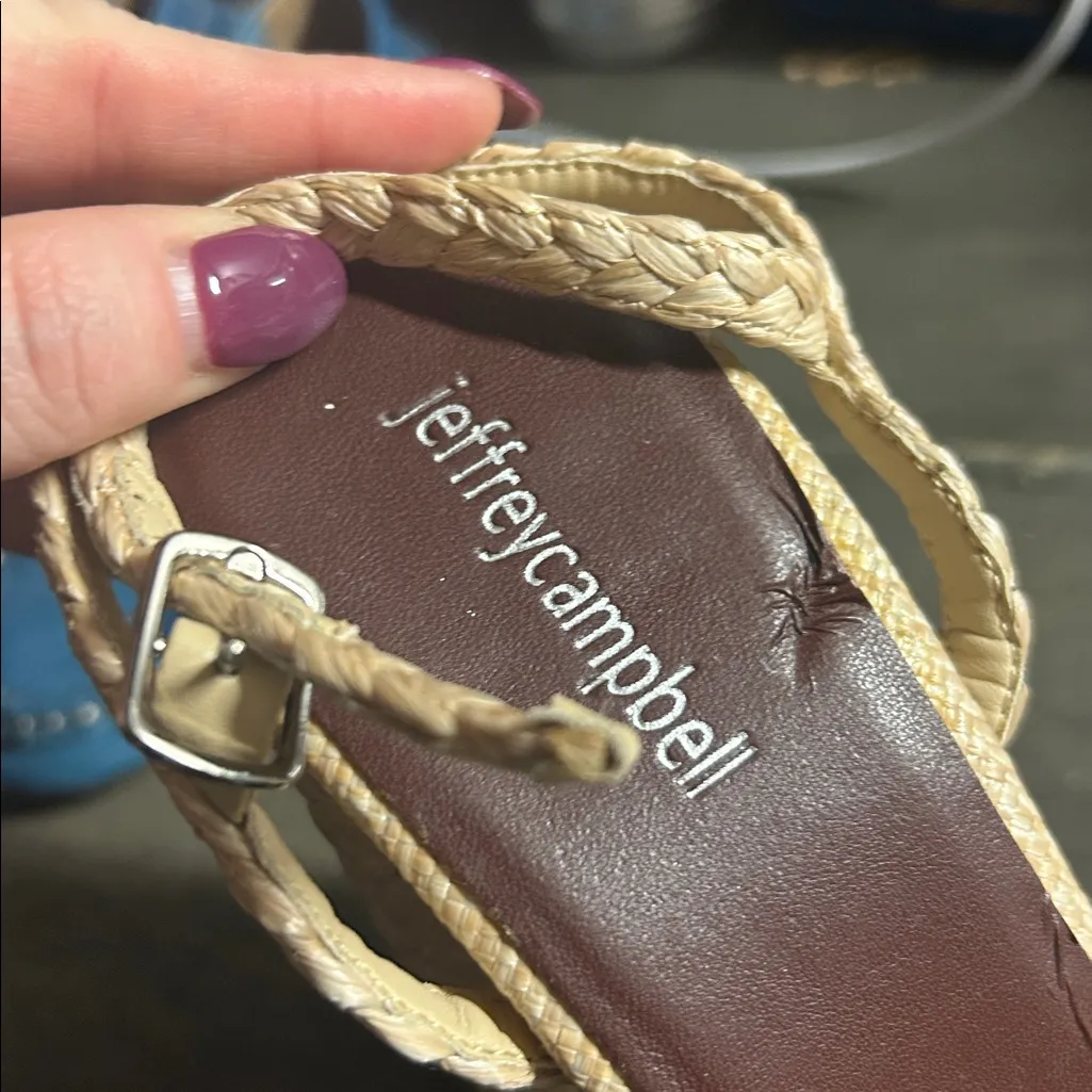 Yachty Platform Heel in Natural
JEFFREY CAMPBELL - Womens 9.5 - Revolve - Image 2