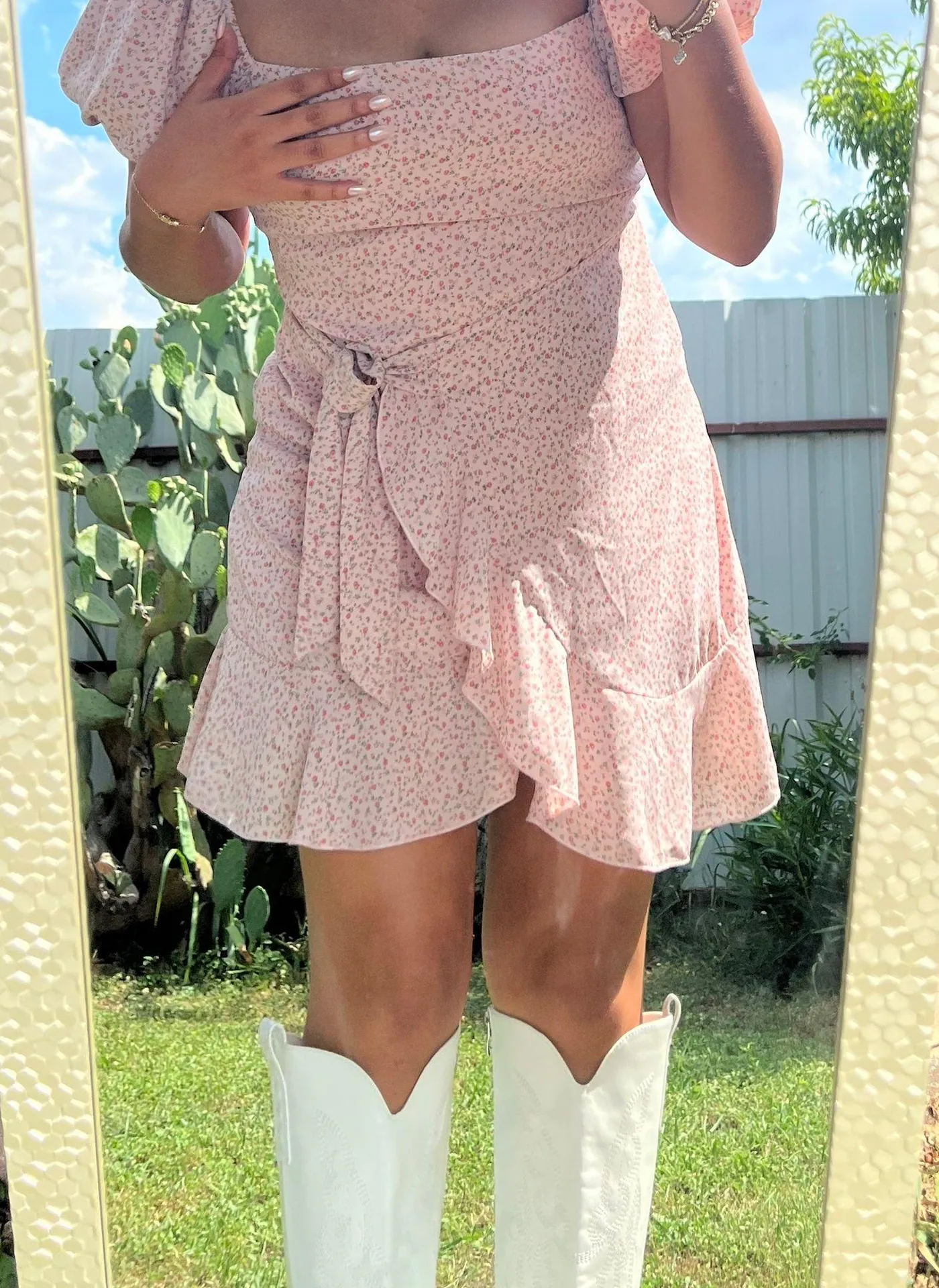 White Cowboy Boots - Image 3