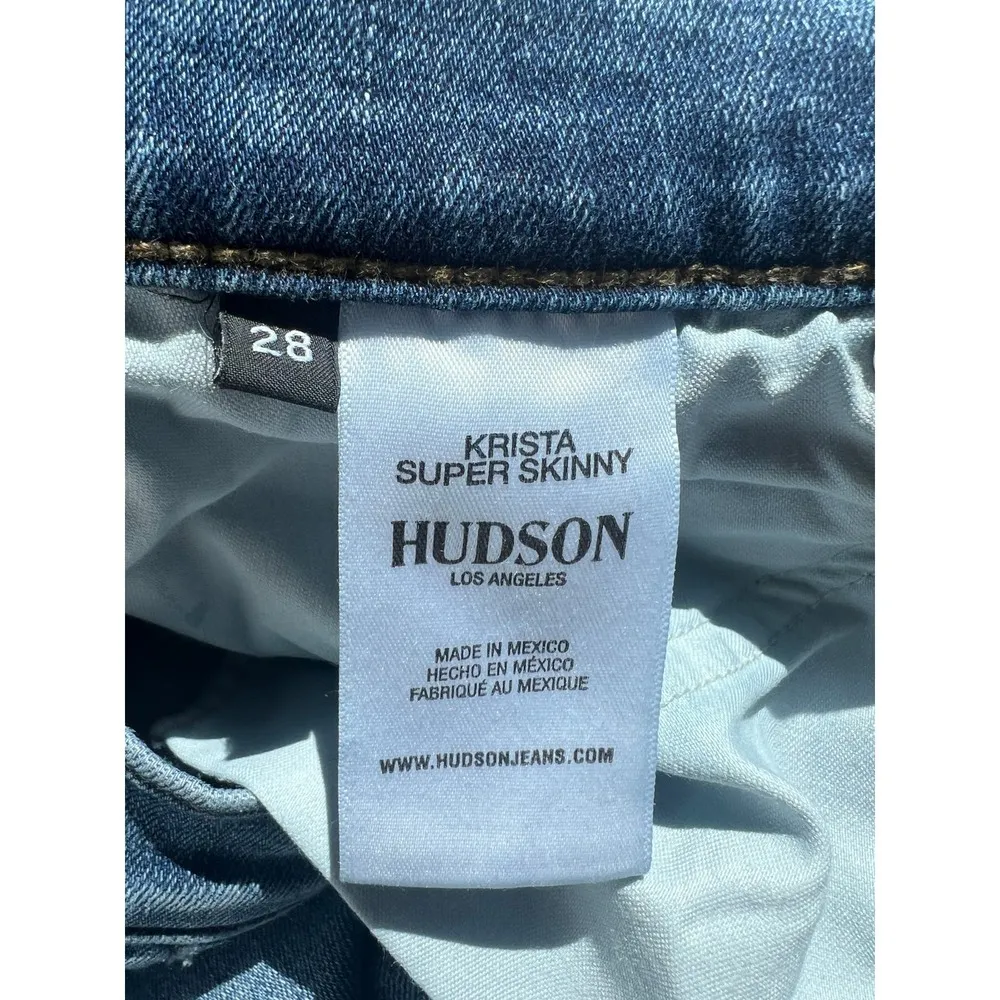 Hudson jeans Krista Super‎ Skinny Size 29 - Image 8
