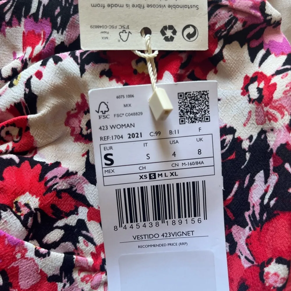 Mango Ruffle Printed Dress - Image 4