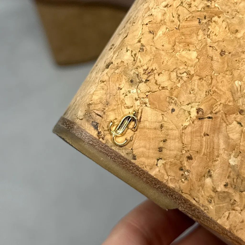 Jimmy Choo Narisa 90 Leather Platform Wedge Sandals Ballet Pink Mauve  
Boho 37.5 - Image 8