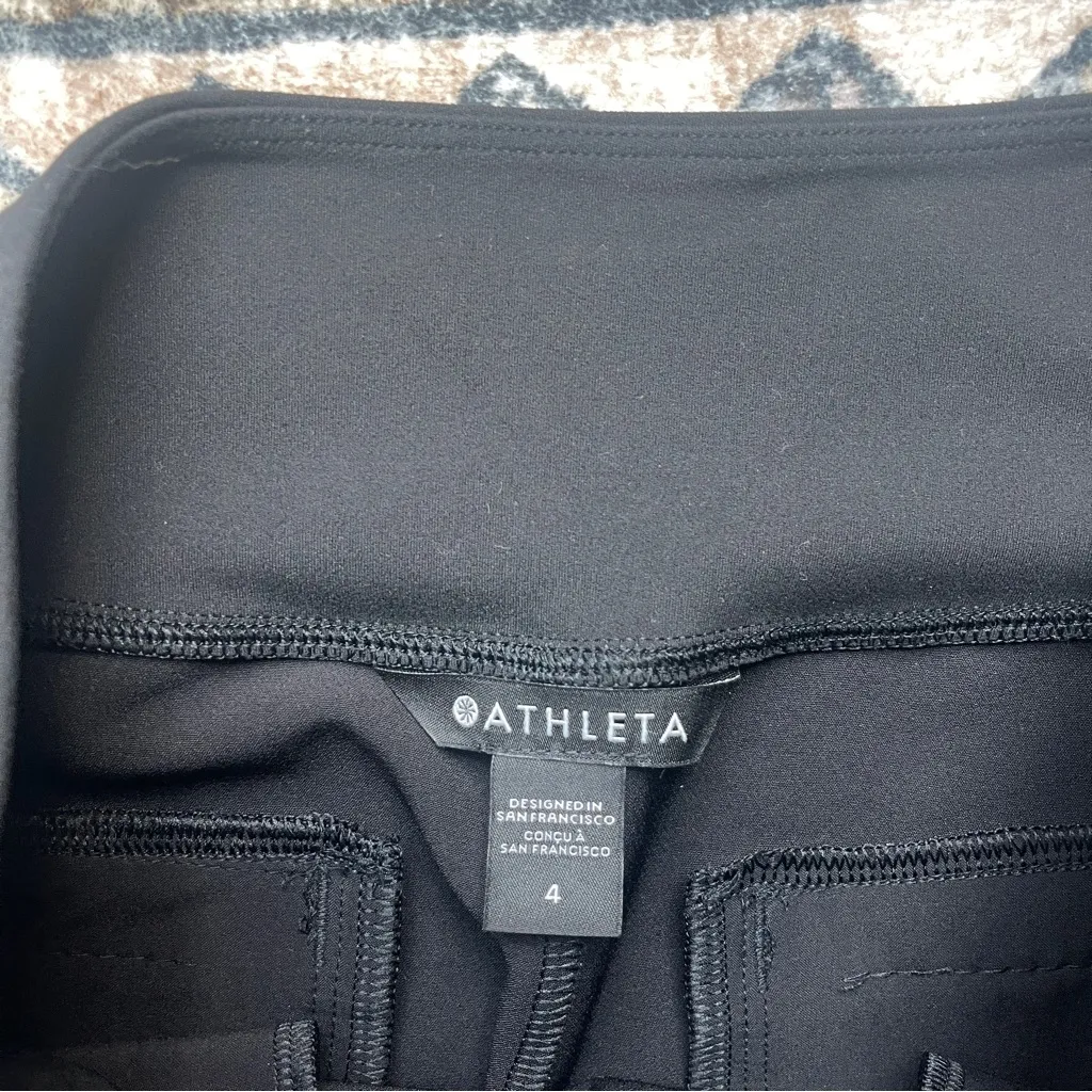 Athleta Endless Pant Black Comfort City Casual Travel - Image 3