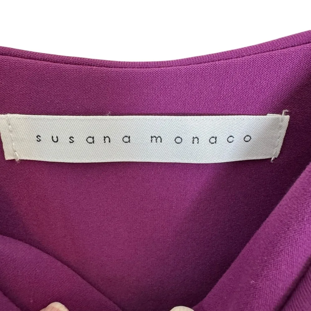 NWT Susana Monaco Mini Tank Dress in Concord Purple Size S - Image 4