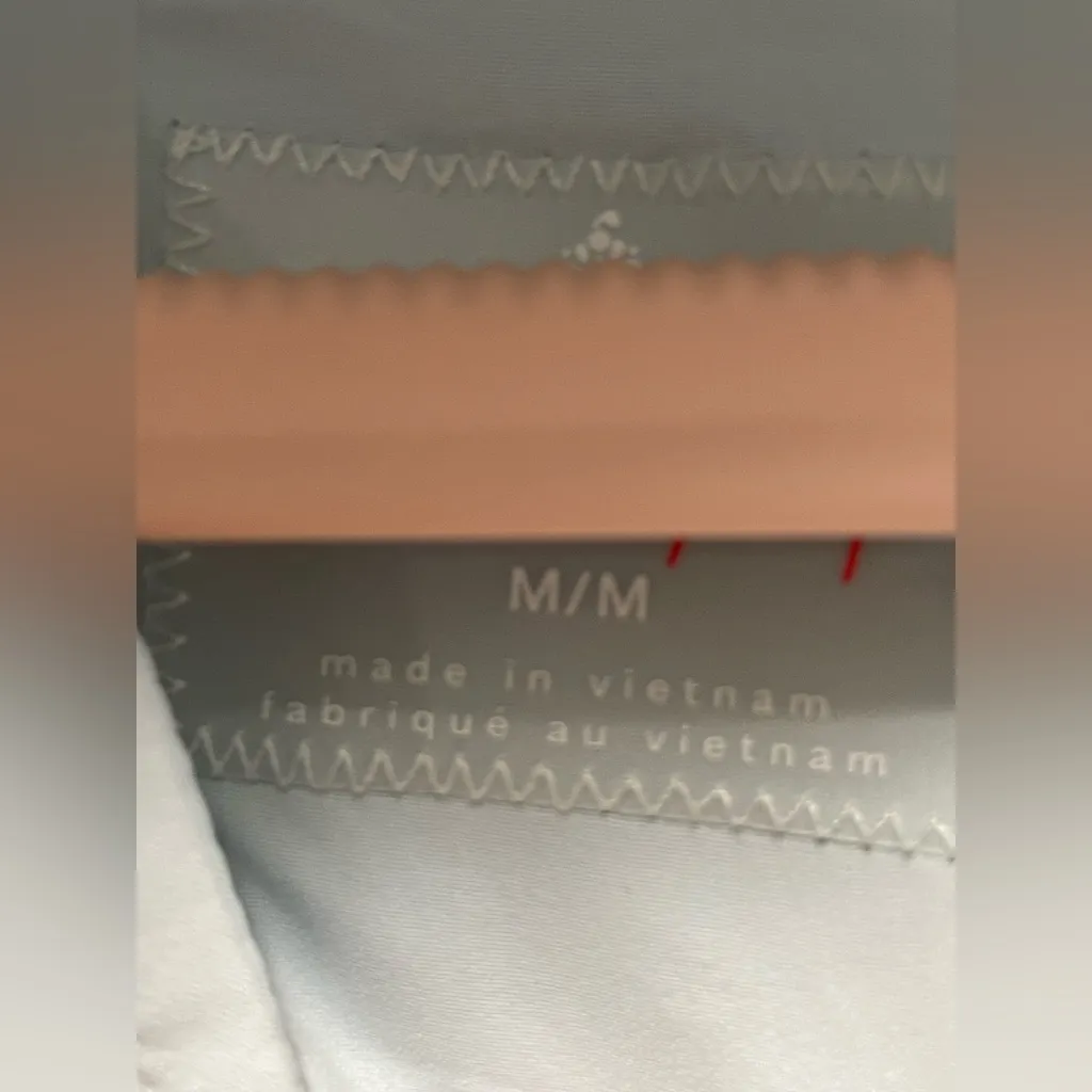 Free People Gettin Lost Light Blue Arctic Snow Puffer Jacket Medium - Image 7